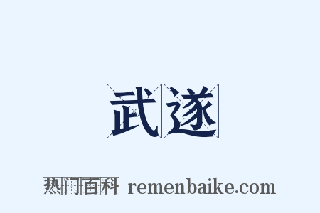 武遂是什么意思的图片